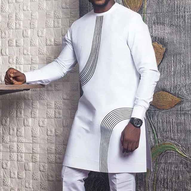 Deyemi Long Sleeve Dashiki Outfit