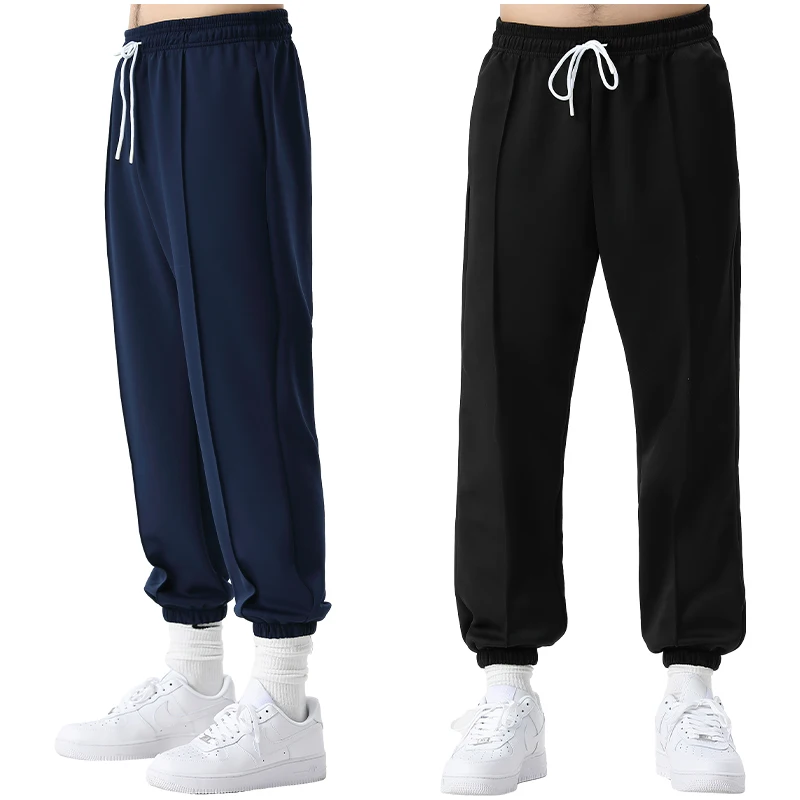 Sport Pants Polyester Breathable Sportswear Gym Sweatpants Workout Training Men Running Jogging Pants 8719