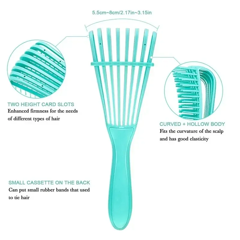 Scalp massage brush anti-static wet curl hair brush hair salon hairdressing tool