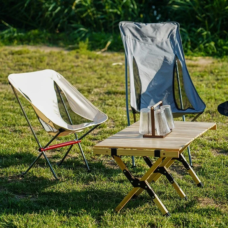 Chaise longue pliante Widesea pour pêche et plage - Siège détente confortable camping et voyage loisirs