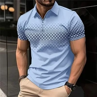 Chemises polo pour hommes, chemise de golf à boutons, respirante, à séchage rapide, anti-humidité, à manches courtes, vêtements d'été pour hommes, vêtements de sport pour le tennis 3