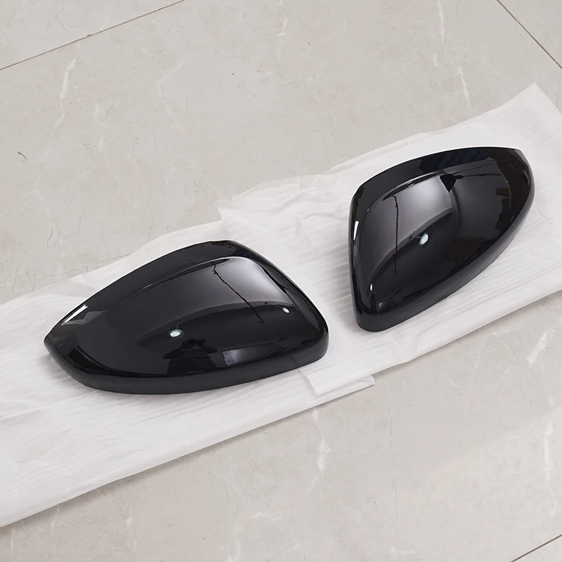 1 Pair For Peugeot 208/2008 Gti 2012-2019 Car Rearview Side Mirror Cover Mirror Exterior Case Trim Car Replacement Accessories
