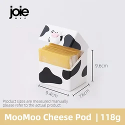 Elegant Joie MooMoo Butter Dish with Lid - Premium Butter and Cheese Storage Container (Cheese Pod)
