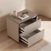 Simple Modern Night Table Storage Nordic Aesthetic Luxury Nightstand Trendy Drawer Home Mesitas De Noche Bedroom Furniture 3