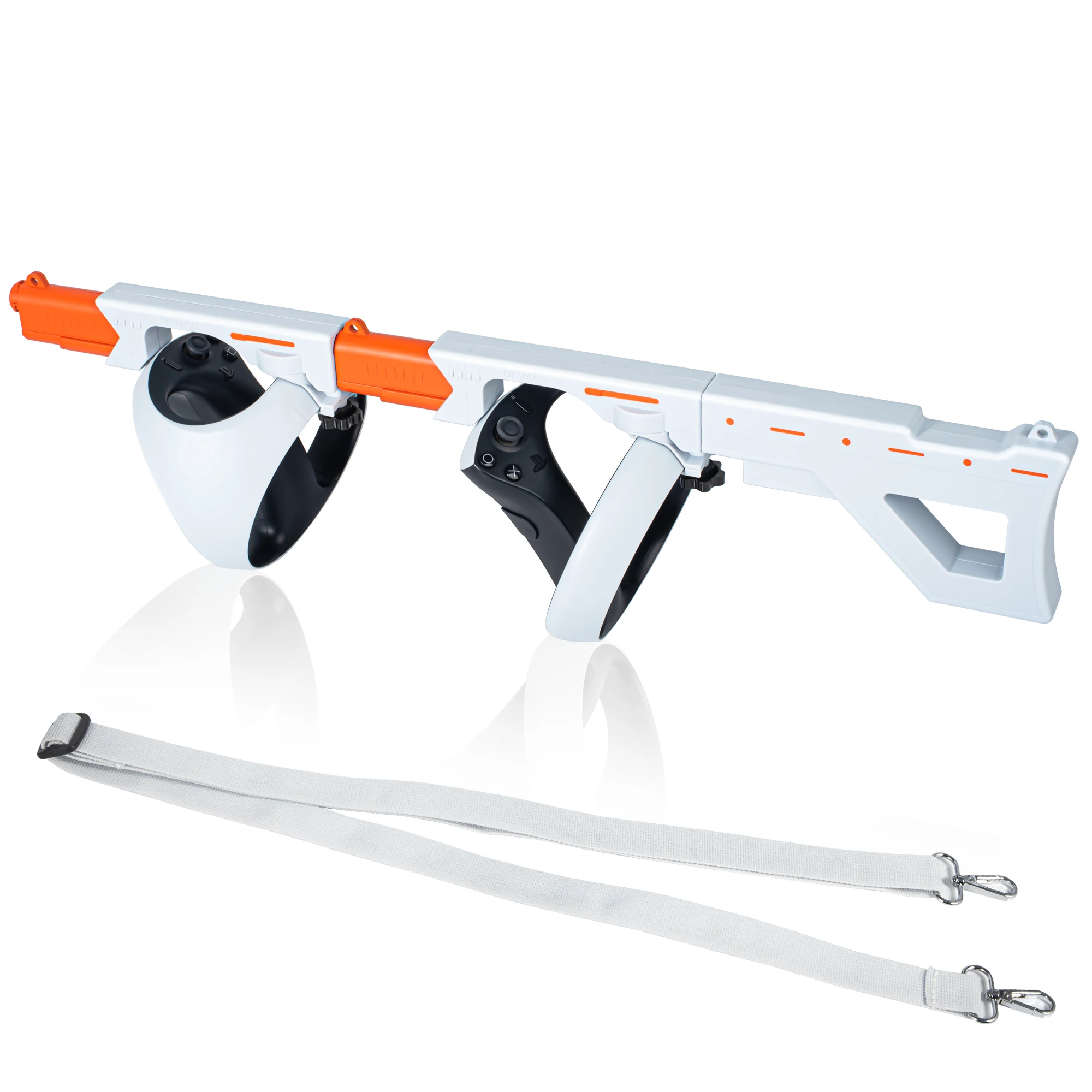Magnetic VR Gun Stock for PSVR2, 3-in-1 Changing VR Handle Accessories for Playstation VR2,Enhance FPS Gaming Experience 1
