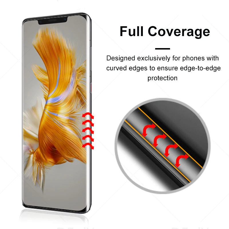 3D Curved High-Quality Full Glue UV Tempered Glass Screen Protector