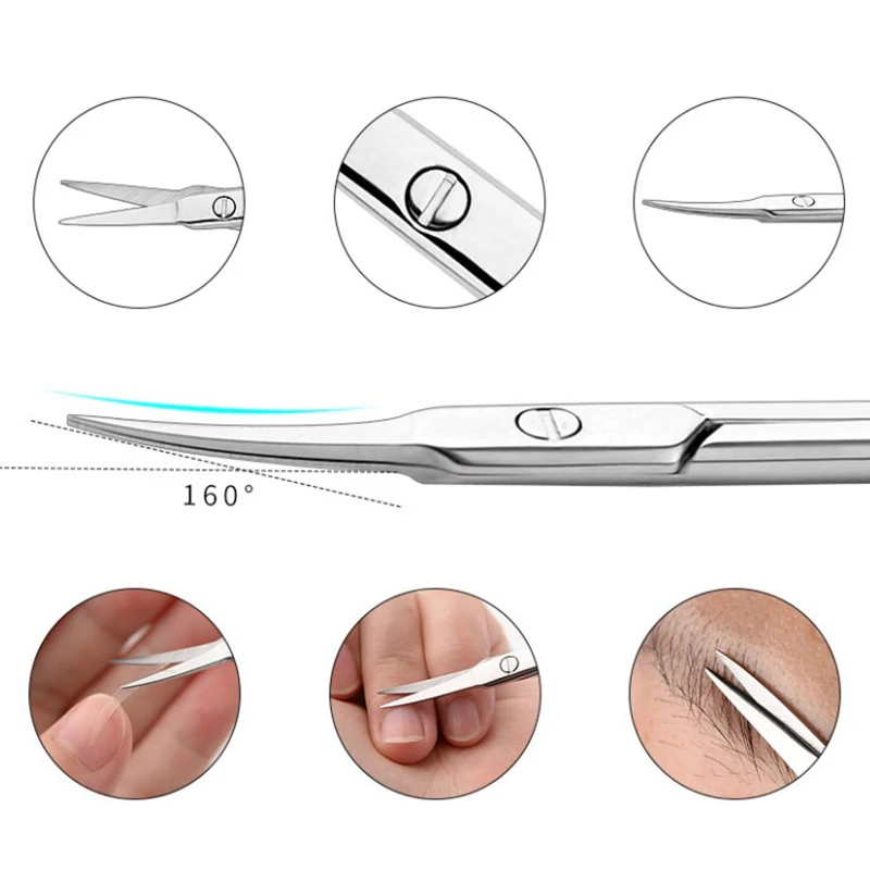 

1 шт., кусачки для ногтей из нержавеющей стали