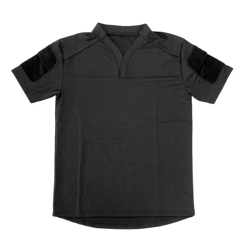 Outdoor Quick Dry Tactics Short Sleeve T-Shirt Tactical style T-shirt collar 2