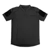 Outdoor Quick Dry Tactics Short Sleeve T-Shirt Tactical style T-shirt collar 2