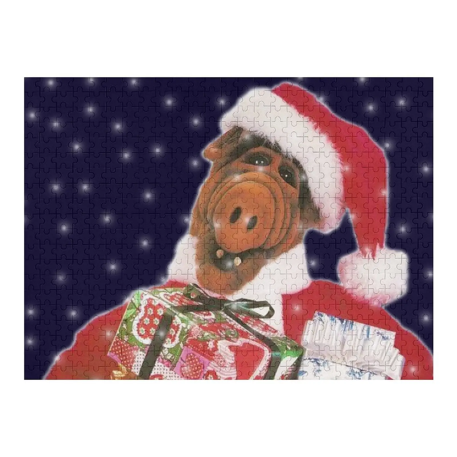 

ALF Christmas Jigsaw Puzzle Jigsaw Custom Personalized Photo Gift Wooden Jigsaws For Adults Custom Gifts Puzzle
