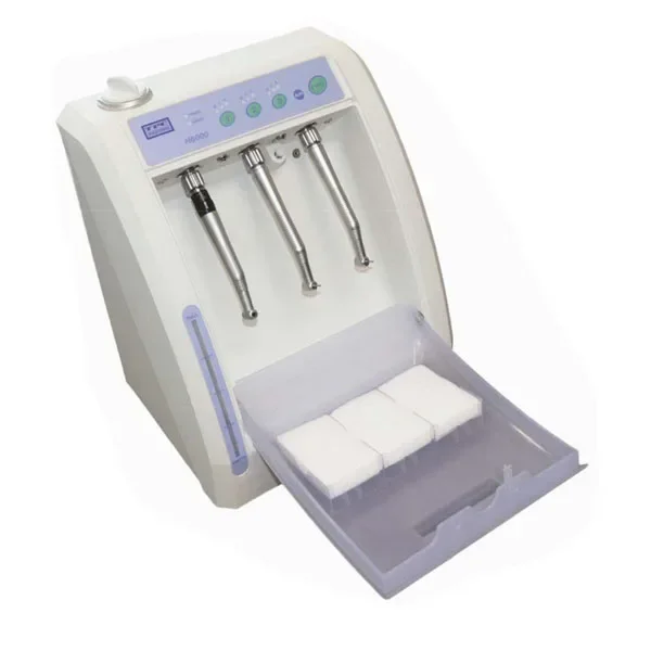 

High quality automatic handpiece lubrication machine for low and high handpiece oil ejection and clean
