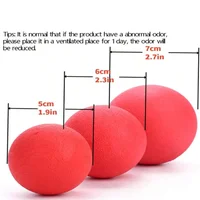 Dog Bouncy Balls, Indestructible Drop Resistant Solid Rubber Bouncing Ball, Bite Training For Medium Large Dogs Aggressive 2