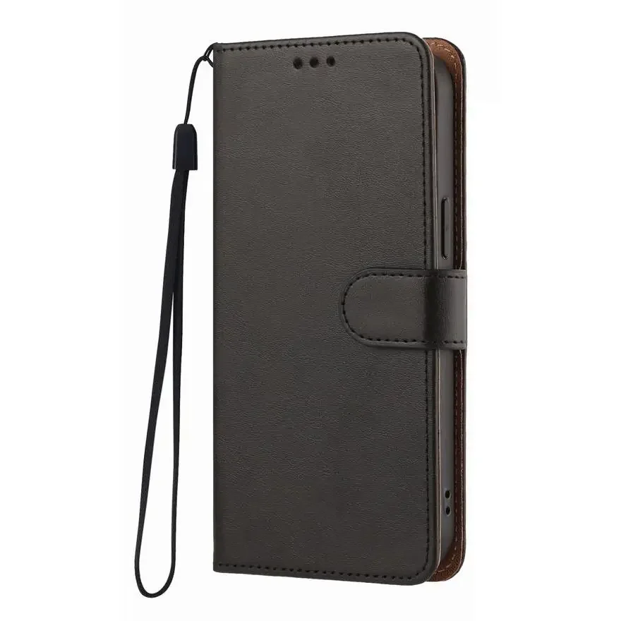 Luxury Leather Wallet Phone Case - Unisex Design