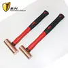 Cylindrical Hammer 1P-3P Explosion-proof Hammer Hammer Red Copper Hammer Red Copper Round Head Hammer Pure Copper Material 5