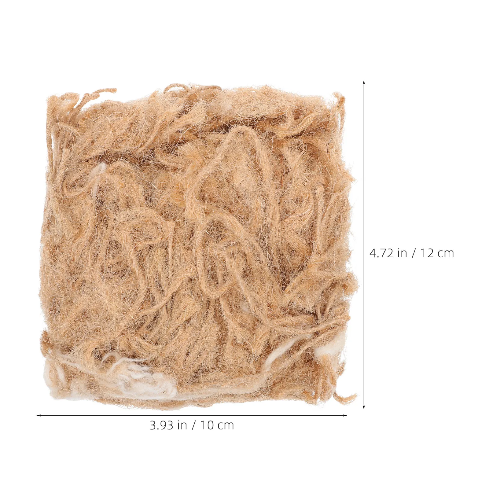 천연 새 둥지 재료 40G 혼합 황마실 둥지 필러 실내외 새장용 DIY 둥지 침구 패드 카나리아