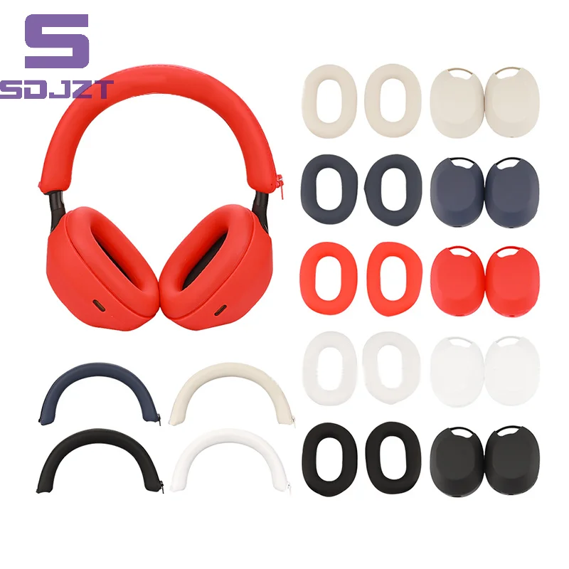 Custodie 2 In1 Per Sony Wh-1000Xm5 Custodia Per Auricolari Custodia Protettiva In Silicone Antigraffio Custodia Per Cuffie Wireless Per Sony Wh-1000Xm