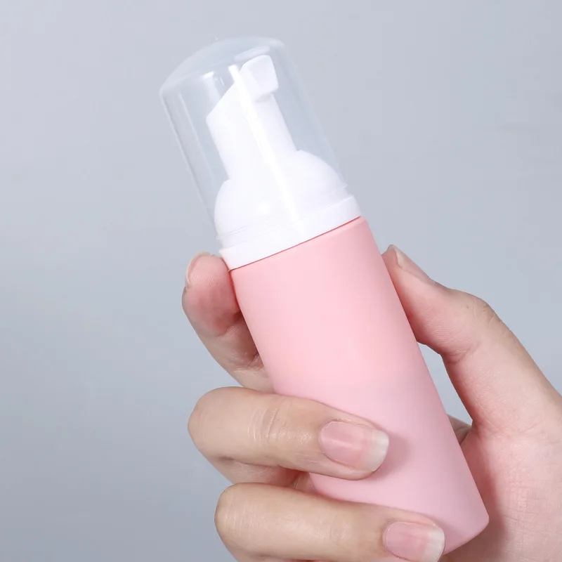 50ml Plastic Foam Pump Bottle Refillable Empty Cosmetic Container Cleanser Soap Shampoo Foaming Bottles Makeup Travel Bottle