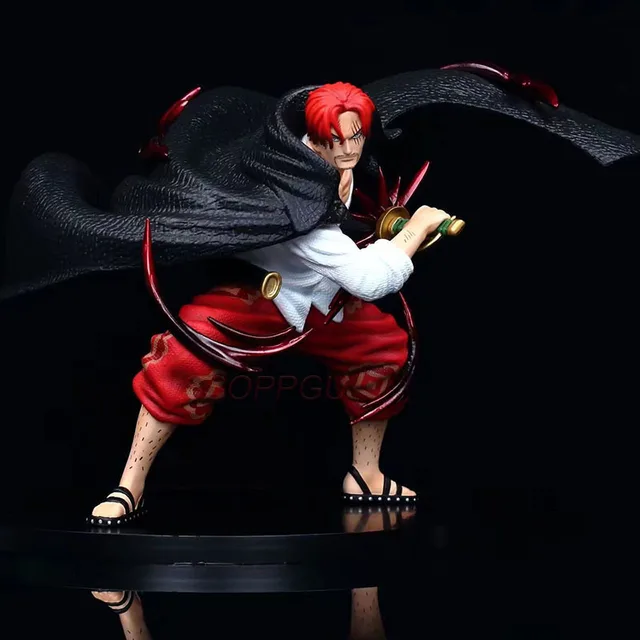 Anime Ação One Piece Quatro Imperadores Shanks Chapéu De Palha Luffy PVC  Figura Going Merry Boneca Collectible Modelo Toy Presente De Natal CX200604  De $143,24