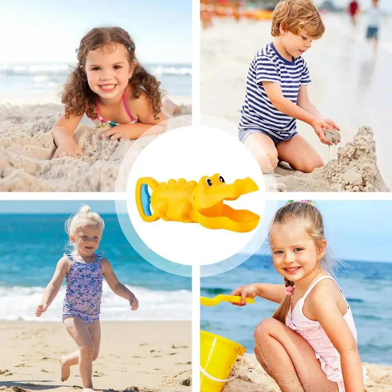 Sand Shovels For Kids Cute Animal Beach Sand Digging Shovel Clip Fun Interactive Beach Tools Backyard Sandbox Shovels Toys For 5