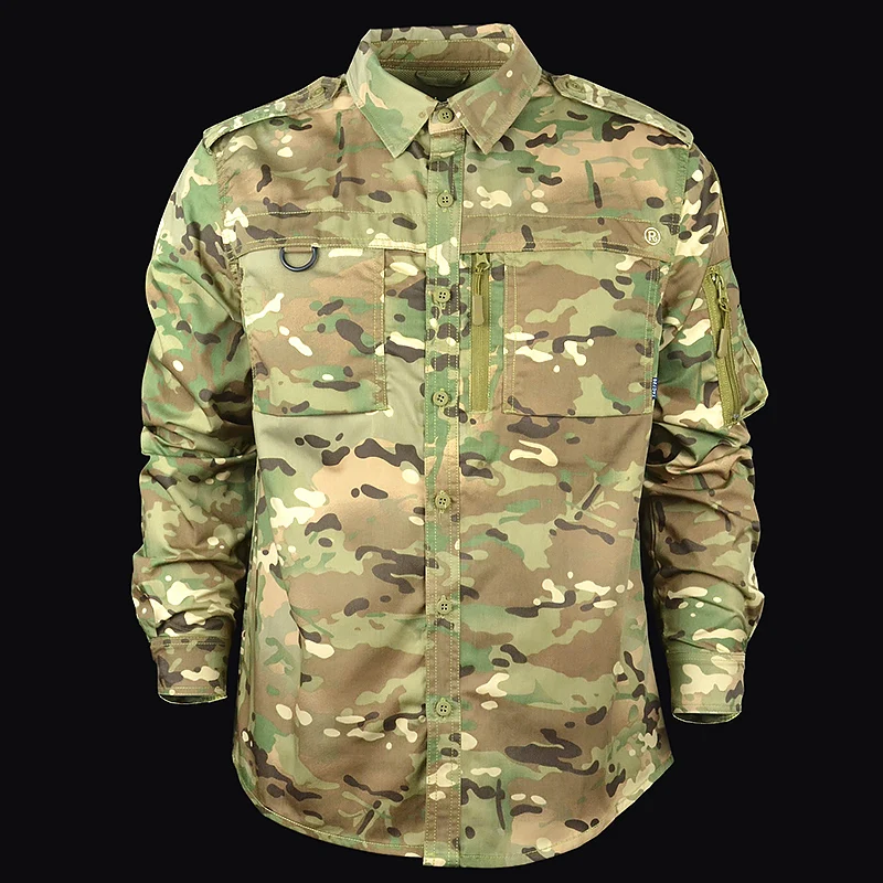 MEGE-ropa táctica de Color camuflaje, uniforme de combate del