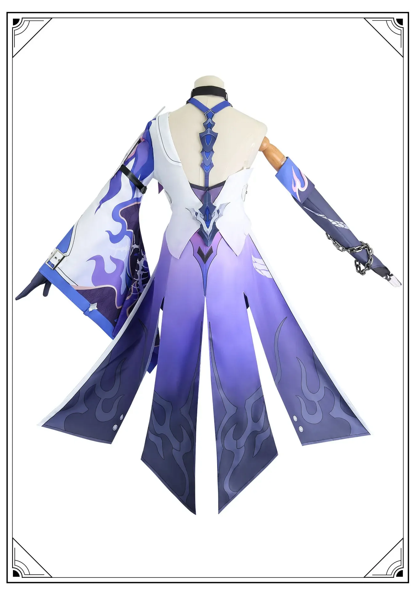 Honkai Star Rail Acheron Battle Suit Cosplay Costume