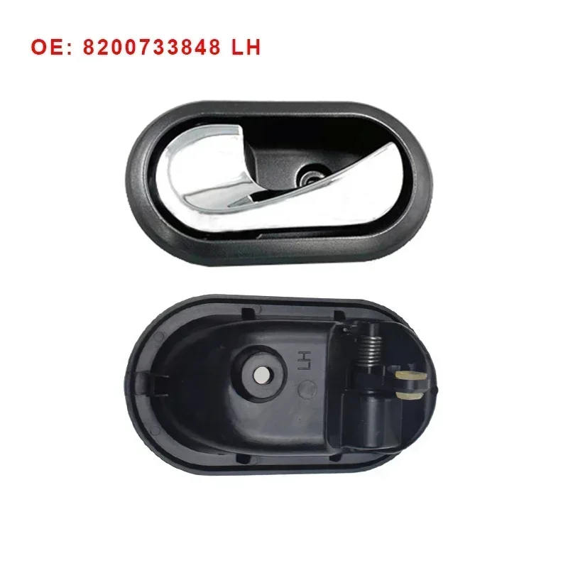1PC Car Interior Inside Door Handle Driver Passenger Chrome Left Right For Renault Dacia Dokker Lodgy Logan Duster 2012 - 2015 5