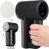 2024 Rechargeable Fabric Shaver Electric Commercial Lint Remover with LED Display & Big Trash Box 3-Speeds for Removing Fuzz 1