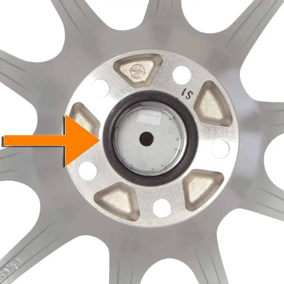 WHEEL CONNECT Lot de 4 bagues de centrage de moyeu de 106 à 77,8