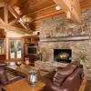 25" Revillusion Plug-In Log Set Authentic Design with Remote Control Full Grate Life-Size Hardwood-Cast Logs Instant Ambiance 2