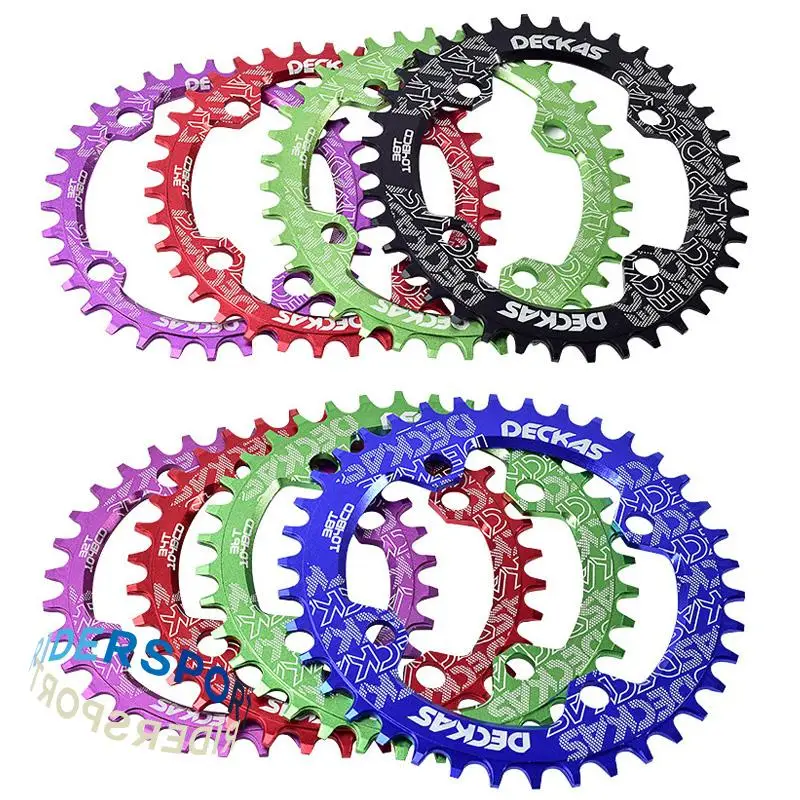 Deckas  ̵ 104 BCD ũ üθ  32T 34 ġ 36T 38T  ũũ MTB ÷Ʈ 104BCD   