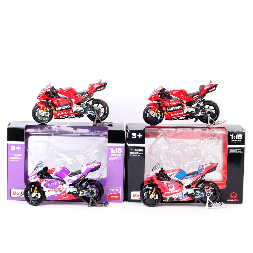 1/18 Scale Racing Motorcycle Model - Redbull GP Racing Edition
