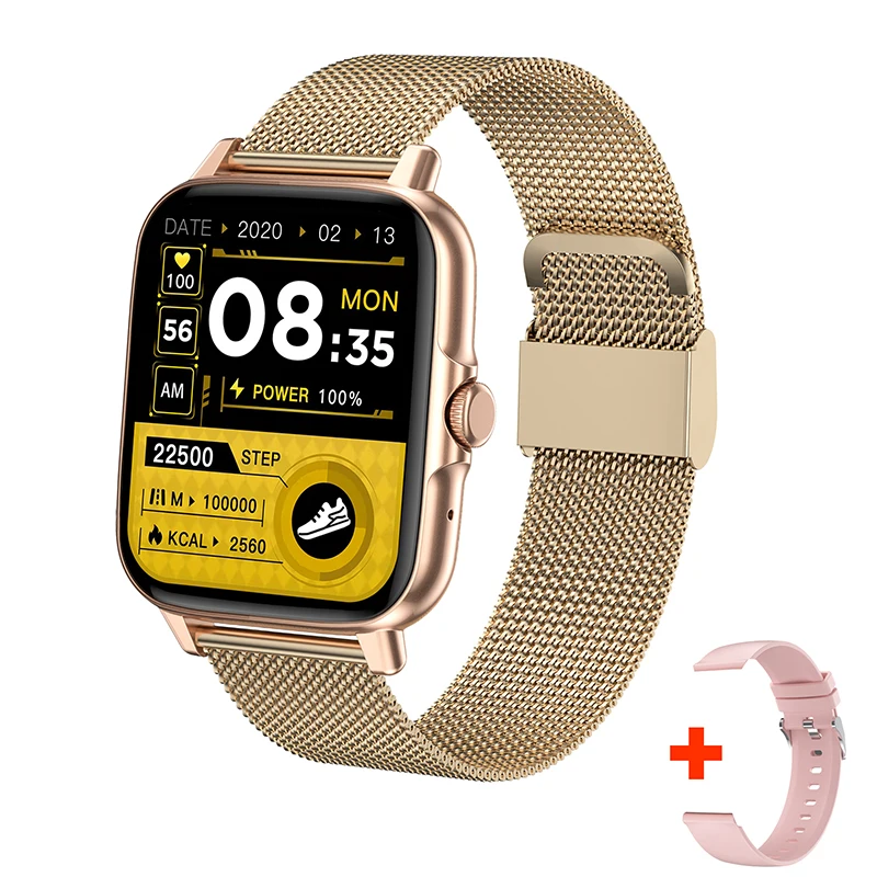 2022 New Bluetooth Answer Call Smart Watch Men Full Touch Dial Call Fitness watch IP67 Waterproof Smartwatch men for android IOS 