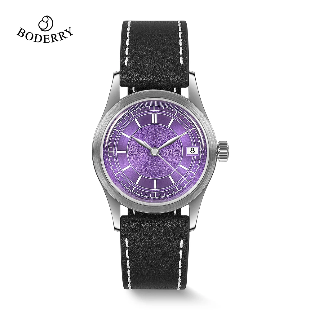 Boderry HOU Vintage Automatic Watch 100M Waterproof Business