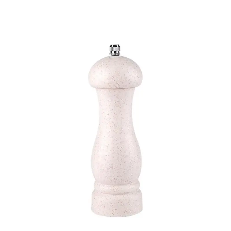 5/6inch Salt and Pepper Grinder, Solid Wood Spice Pepper Mill with Strong Adjustable Ceramic Grinder Kitchen Cooking Tools