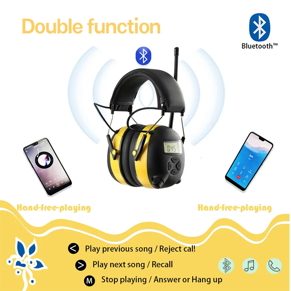 Protear Headphones Digital Radio Ear Defenders PROTEAR Ear