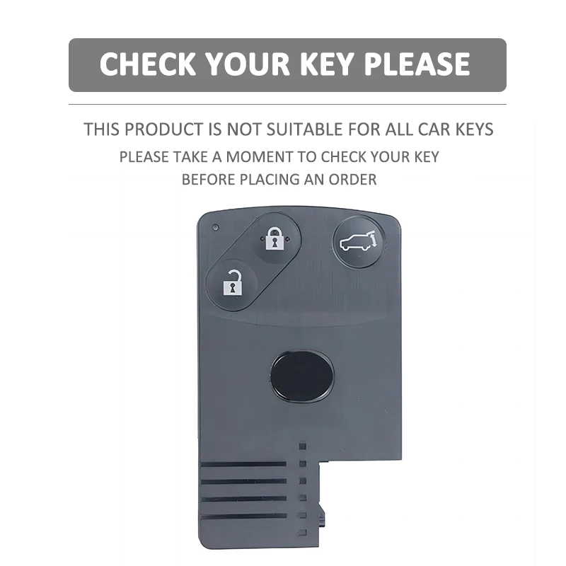 Car Key Shell Silicone Rubber Car Key Cover Case Set Protection Holder for Mazda 5 6 CX-7 CX-9 RX8 MX5 3 Button Smart Card Fob Accessories