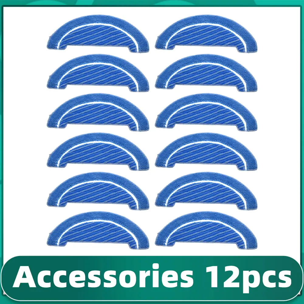 

For Conga 1090 Connected Force / 1090 Excelsior / 990 Vital / 1790 Titanium / Ultra / Vital Robot Vacuums Mop Cloths Part