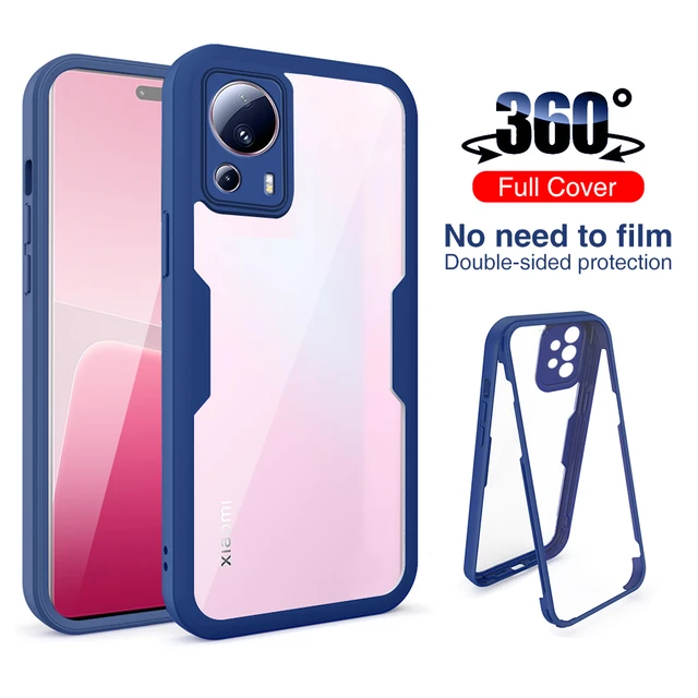 360 Metal Cover For Xiaomi Redmi Note 13 5G Magnetic Adsorption Case For  Redmi Note13 Coque Glass Cases For Redmi Note 13 Funda - AliExpress