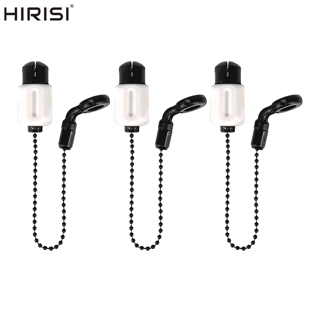 Indicateur de touche Swinger Hirisi avec chaîne en laiton - Bobbins pour alarmes de pêche à la carpe B2029