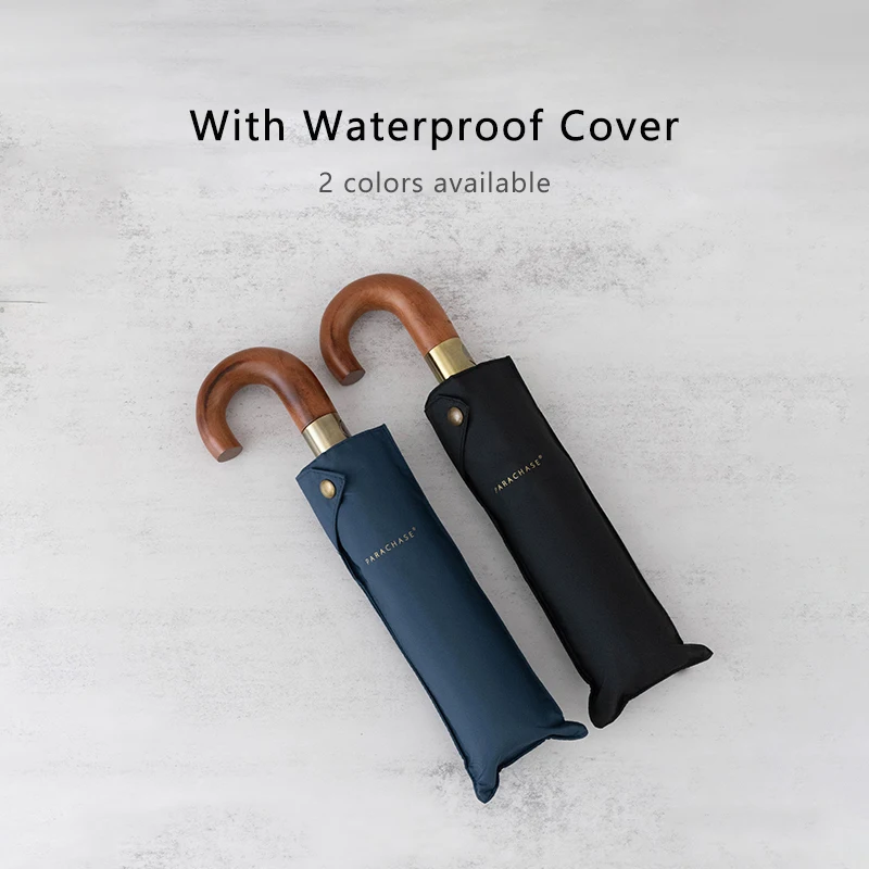 Large Wood Automatic Umbrella Business Men Brand Big Golf Folding Umbrella Rain Women Auto Vintage Parasol Windproof 10 Ribs folding umbrella automatic umbrella windproof umbrella wind resistant umbrella