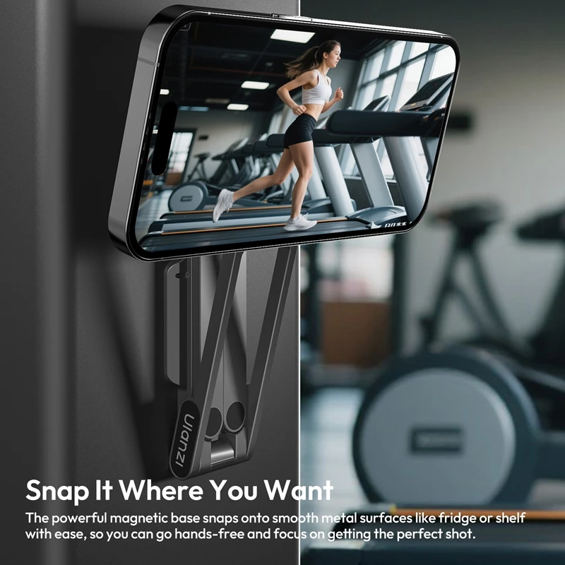 Ulanzi MA38 MagLock Phone Stand with Magnetic Base Arca-Swiss Mount for Smartphone Handheld Tripod Snap Mode Photography Vlog