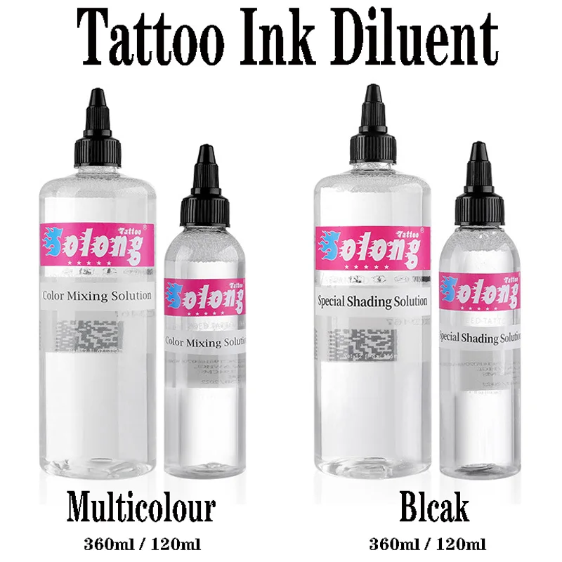 

120ML Tattoo Pigment Diluent Microblading Tattoo Pigment Diluent Color Tattoo Ink Diluent Permanent Makeup Tattoo Supplies