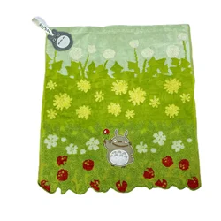 Adorable 100% Cotton Embroidered Cartoon Towels: Perfect for Bathroom, Beach, Kids, and Adults (Hand Towel 35x35cm)
