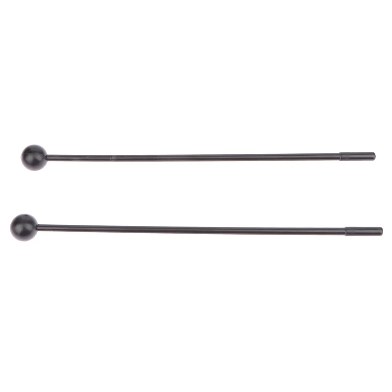 2Pcs 28cm Percussion Drum Sticksmallets Drumsticks Adults Stick Mallet Rhythm Rubber Kids Stick Mallet Plastic Instrument