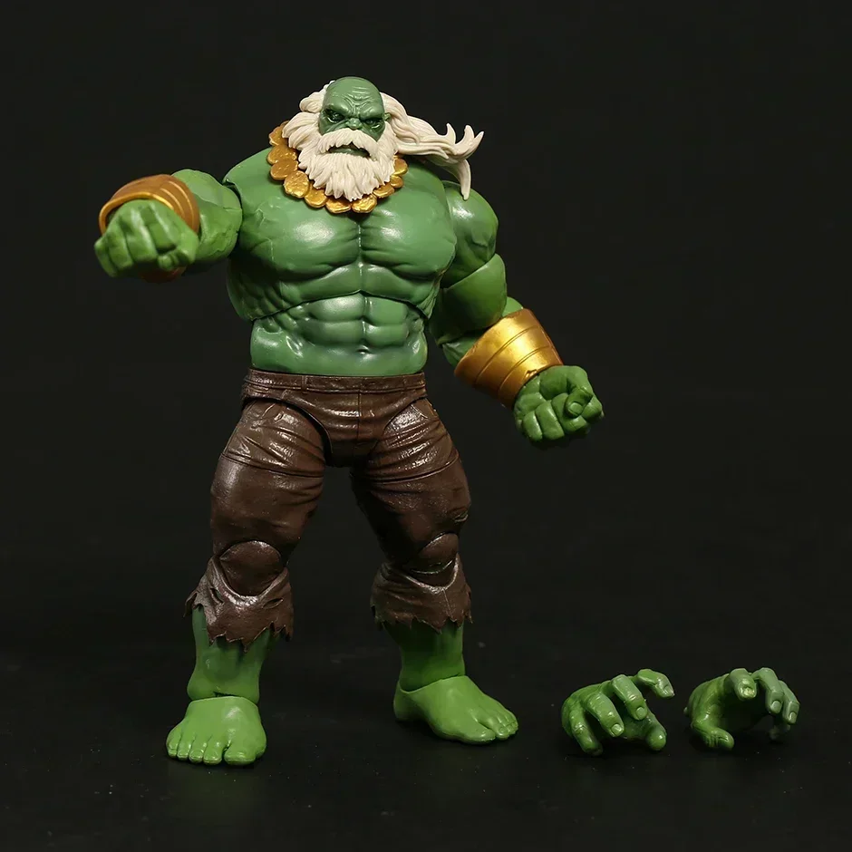 

Экшн-фигурка из серии Marvel Legends Deluxe Халк мастер модель из ПВХ детская игрушка подарок на день рождения для мальчиков