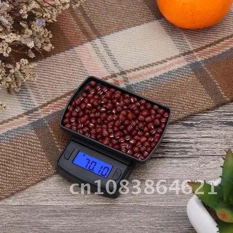 Kitchen Digital Scale, Stainless Steel Precise 1g/0.1oz LCD Display Food Scale For Baking Cooking Electronic Weighing Scales
