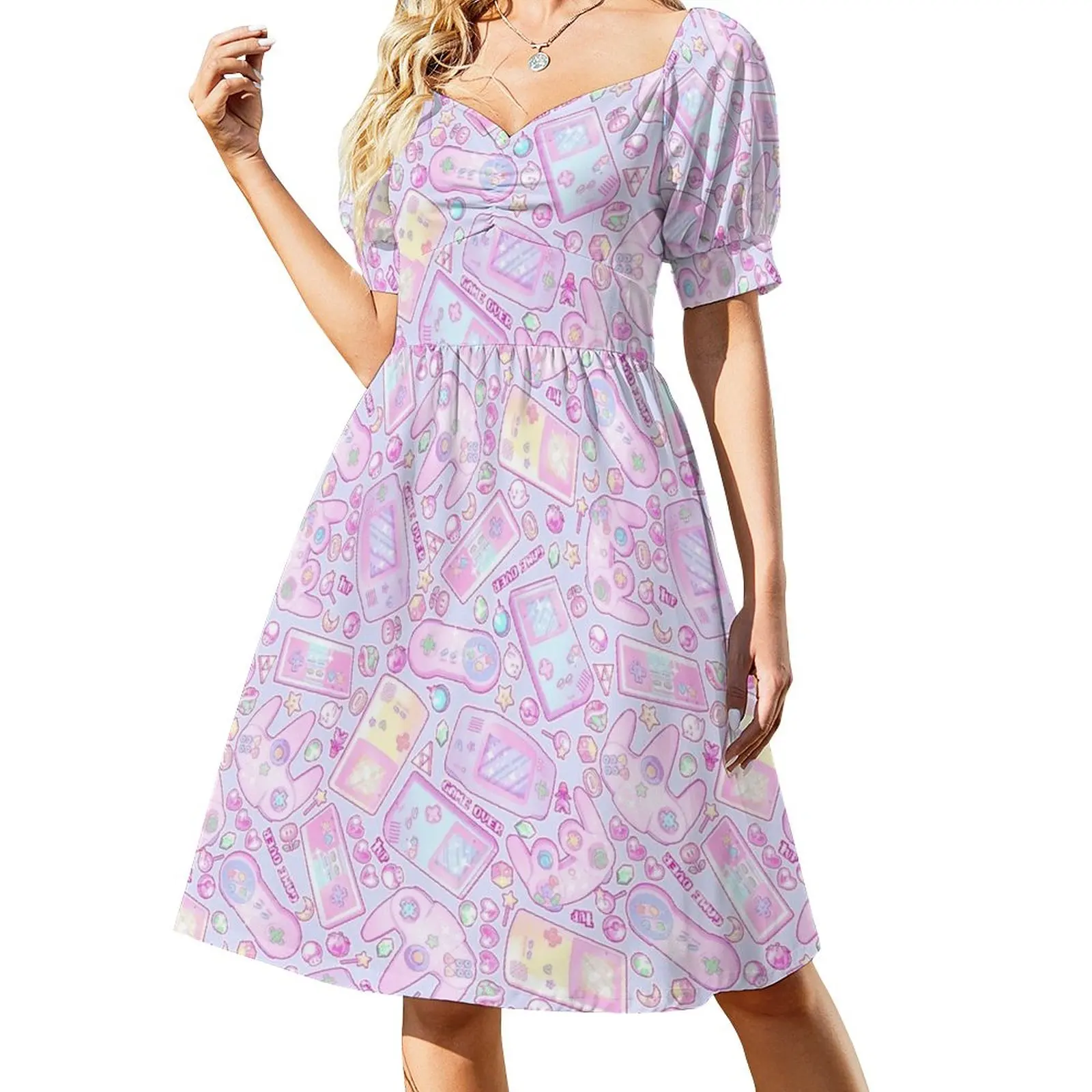 

Power Up! Sleeveless Dress women's evening dress 2024 summer dress woman 2024 trendy