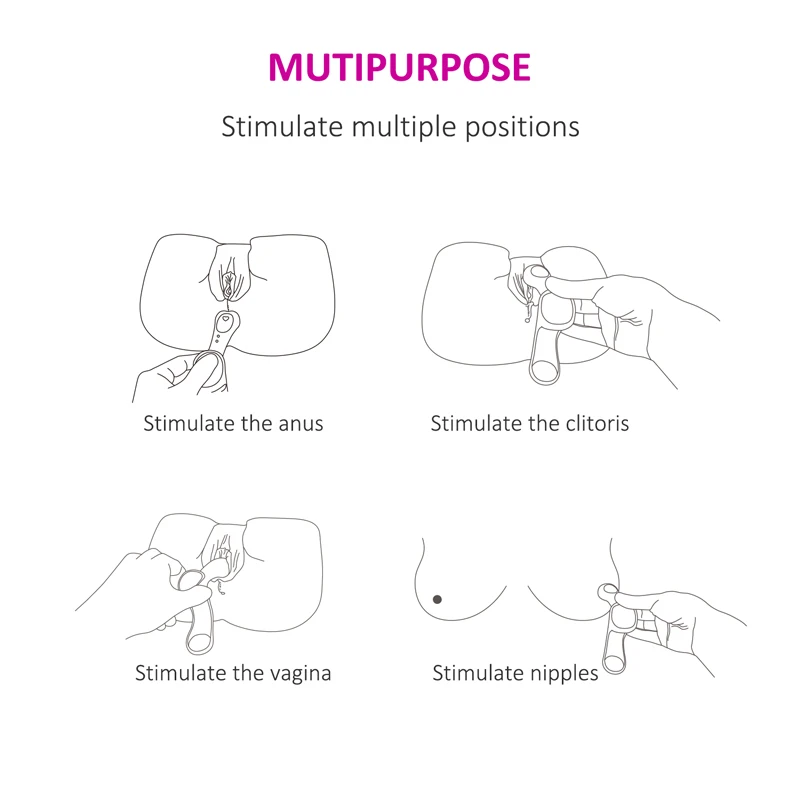 Vibrating Penis Ring For Delay Ejaculation Adult Sex Toy For Men_voghion.com