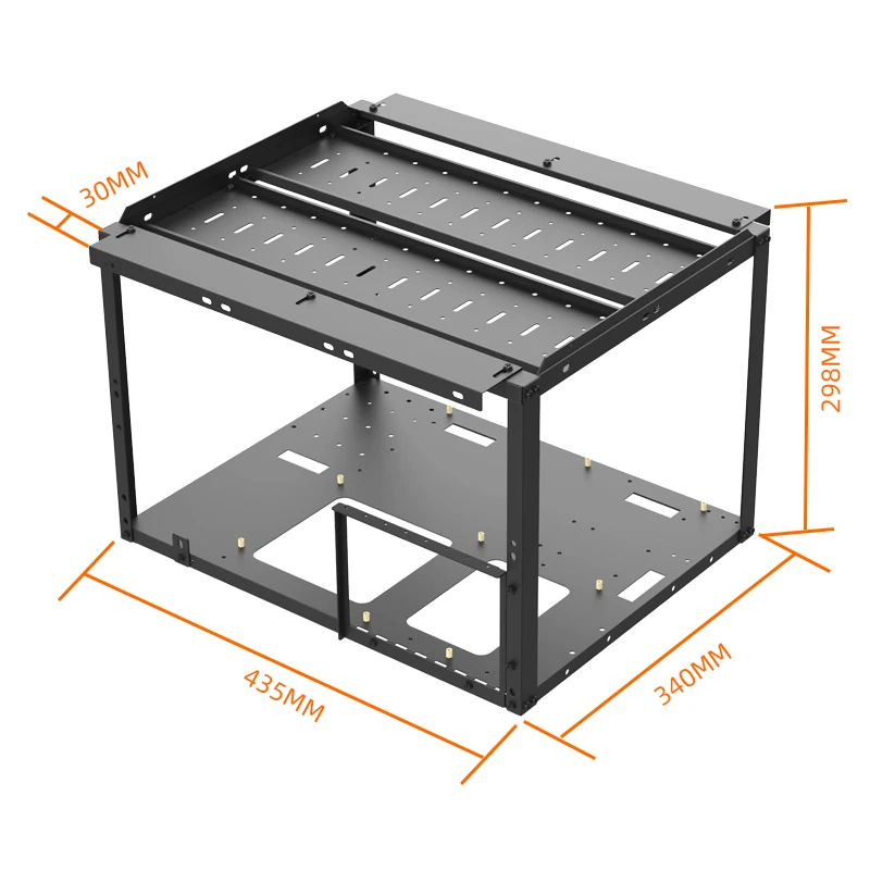 Stackable Open Air Mining Rig Case Computer Chassis Motherboard Bracket ...