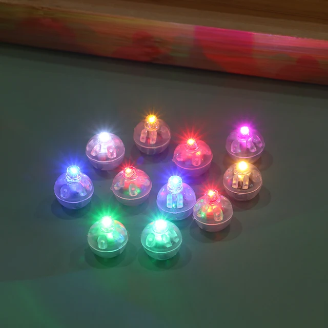 Ensemble de petites lampes LED en forme de ballon, 25 pièces, artisanat de  batterie sans fil, mini lampe boule ronde pour bar, fête de mariage, décor  d'anniversaire - AliExpress